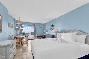 1 bedroom, iron/ironing board, bed sheets