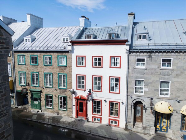 Fassade der Unterkunft