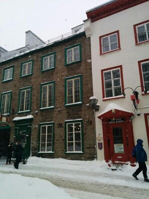 Fassade der Unterkunft