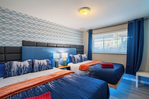 4 bedrooms, free WiFi, bed sheets, wheelchair access
