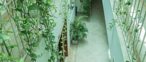 Handrails in hallways