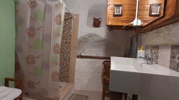Towels, soap, toilet paper