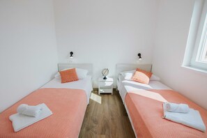 2 quartos, Wi-Fi, roupa de cama