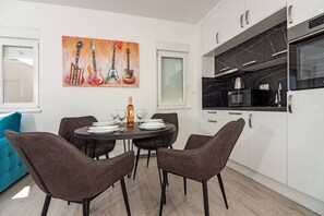Dining - Modern Apartments with Private Balcony - Premium One Bedroom Apartment (Kastel Novi)