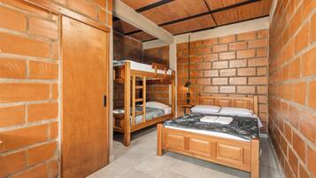 Family Room | Egyptian cotton sheets, premium bedding, laptop workspace, bed sheets