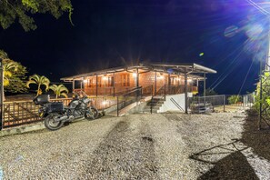 Front of property - evening/night