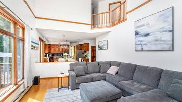 Chimenea y tenis de mesa