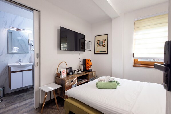 1 soverom, wi-fi og sengetøy