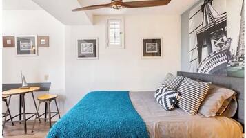 1 bedroom, desk, iron/ironing board, free WiFi