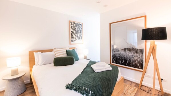 2 habitaciones, escritorio, wifi gratis y ropa de cama 