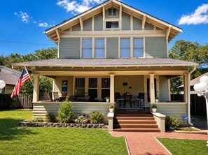 Exterior - Timeless 1915 Craftsman Retreat – Vintage Charm with Modern Comfort (Sherman)