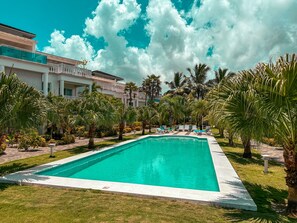 Pool - Charming 2BR Beachfront Escape (Las Terrenas)
