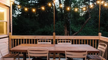 Opções para refeição ao ar livre