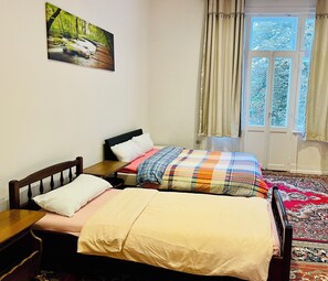 2 habitaciones, wifi y ropa de cama 