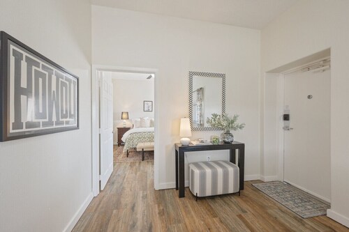 Steel Studio ~ Stylish 2BR + Fenced Yard