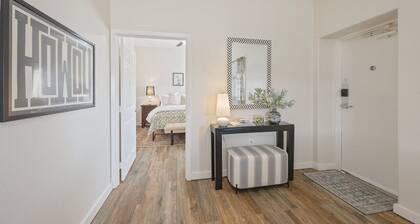 Steel Studio ~ Stylish 2BR + Fenced Yard