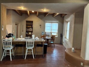 Interior - Charming 1.5 Bedrooms, 1600 sq. Ft Guest House Views/Yard W/D High Ceilings  (Santa Fe)