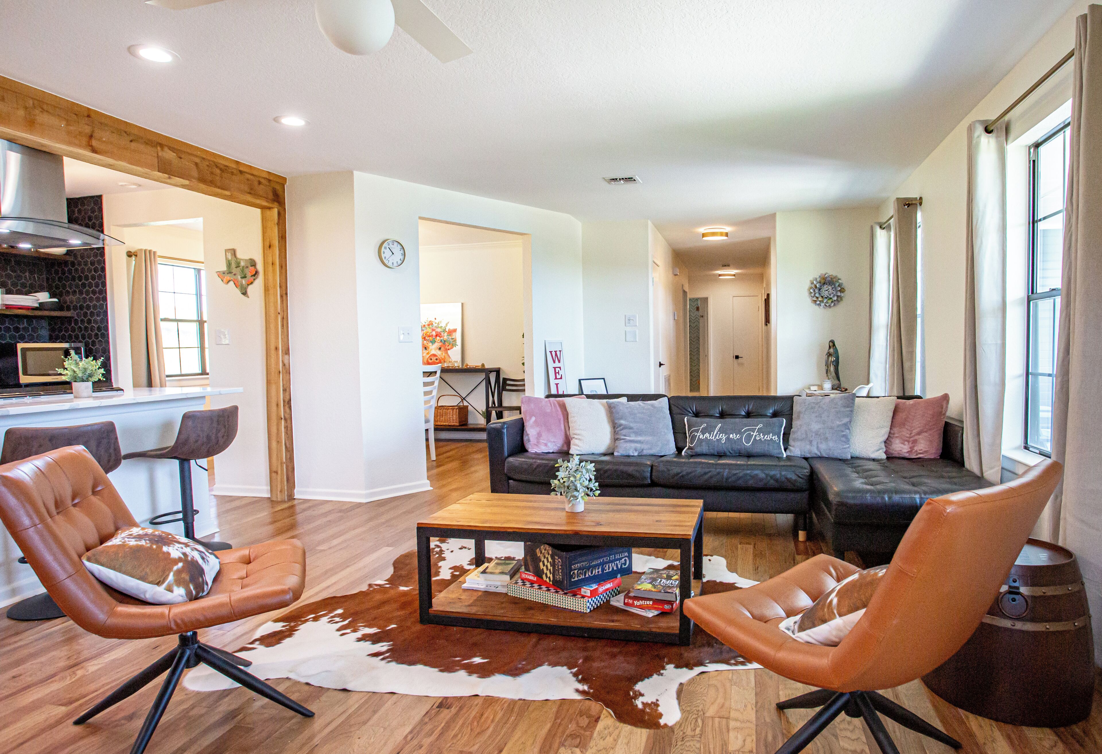 华丽公寓, 露台 | 起居区