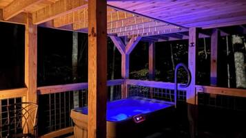 Idromassaggio all'aperto