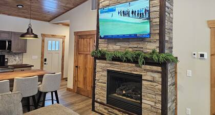 NEW 3-bedroom cabin in beautiful Emily, MN. Located right on the trails!