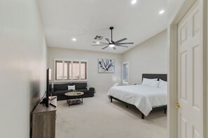 3 habitaciones, cuna de viaje, wifi gratis y ropa de cama 