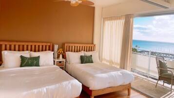 Iron/ironing board, WiFi, bed sheets