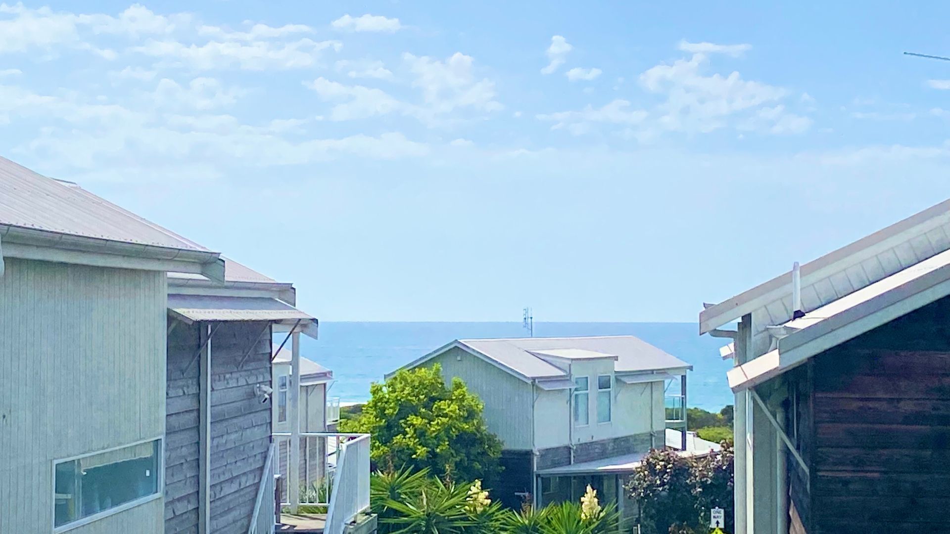 Vue depuis l’hébergement