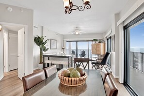 Dining - The Palms 704 | Beach Front, Spacious Floor Plan, OBA, Walk to restaurants! (Orange Beach)