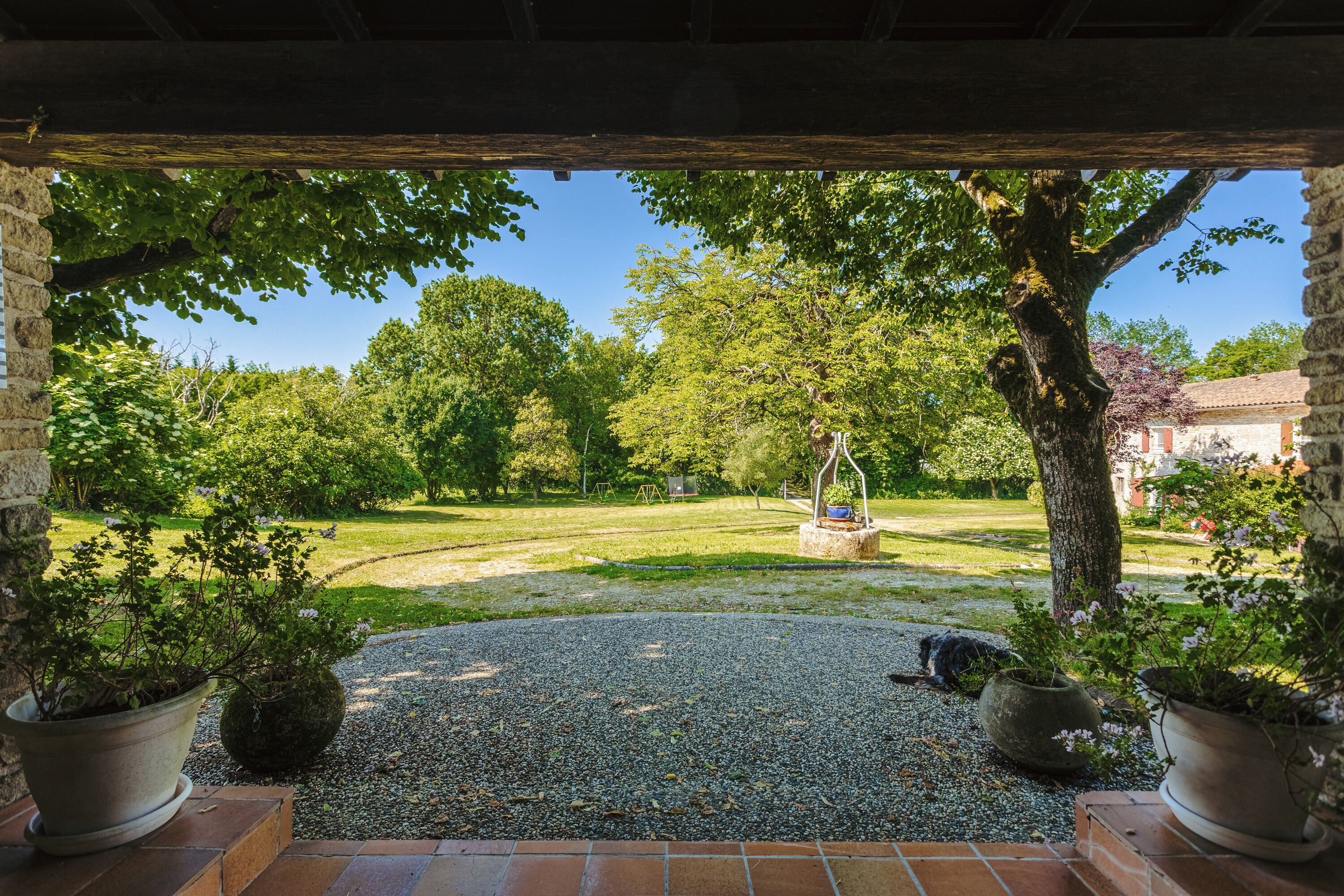 Áreas de la propiedad