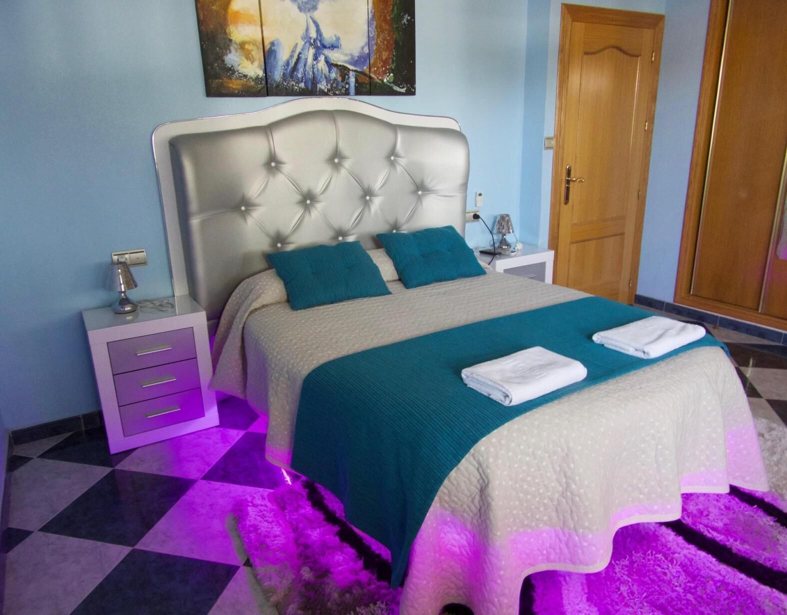 8 slaapkamers, beddengoed