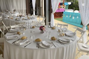 Restauration en plein air