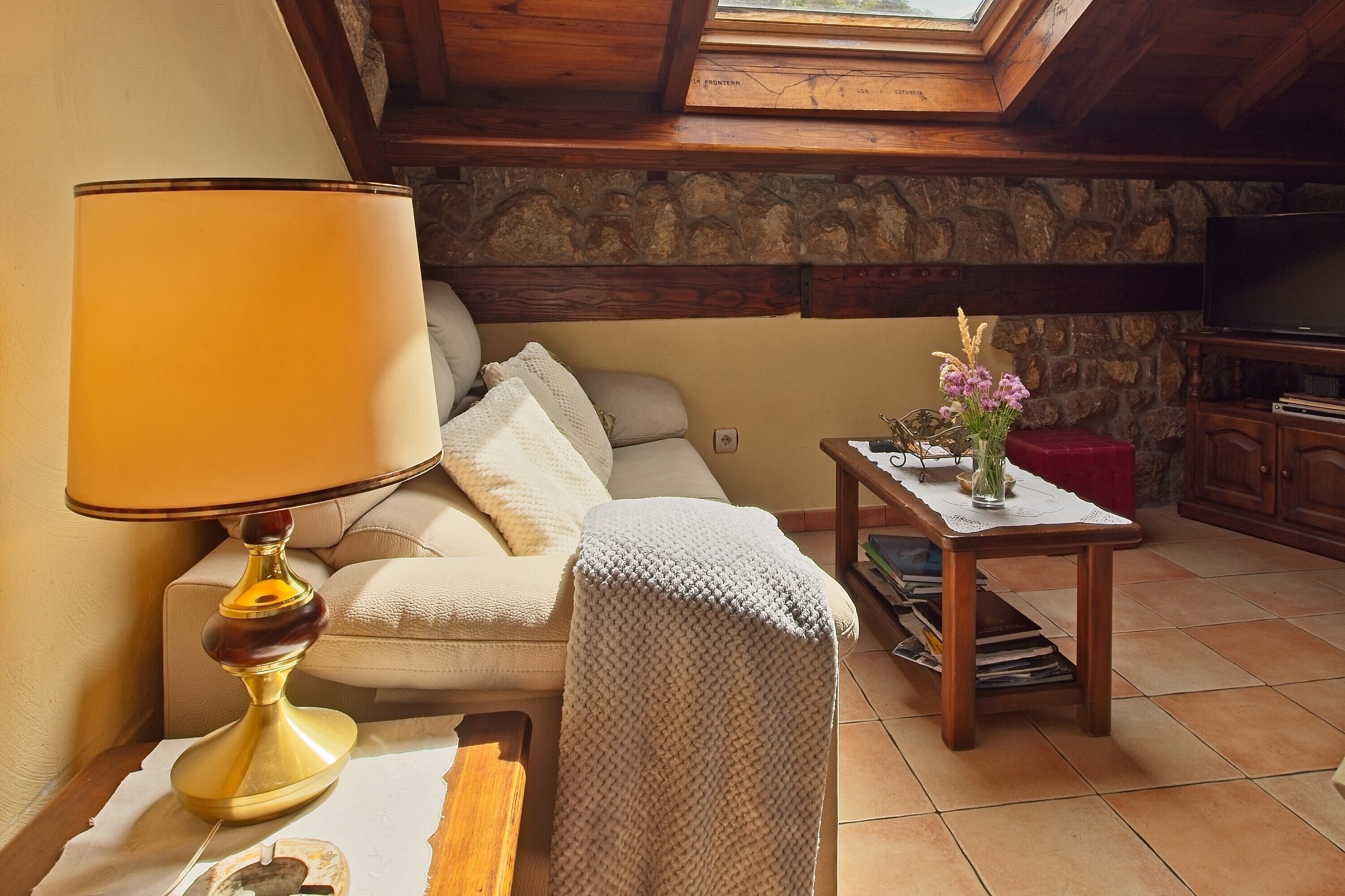 TV, DVD player, stereo