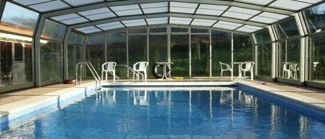 Una piscina climatizada