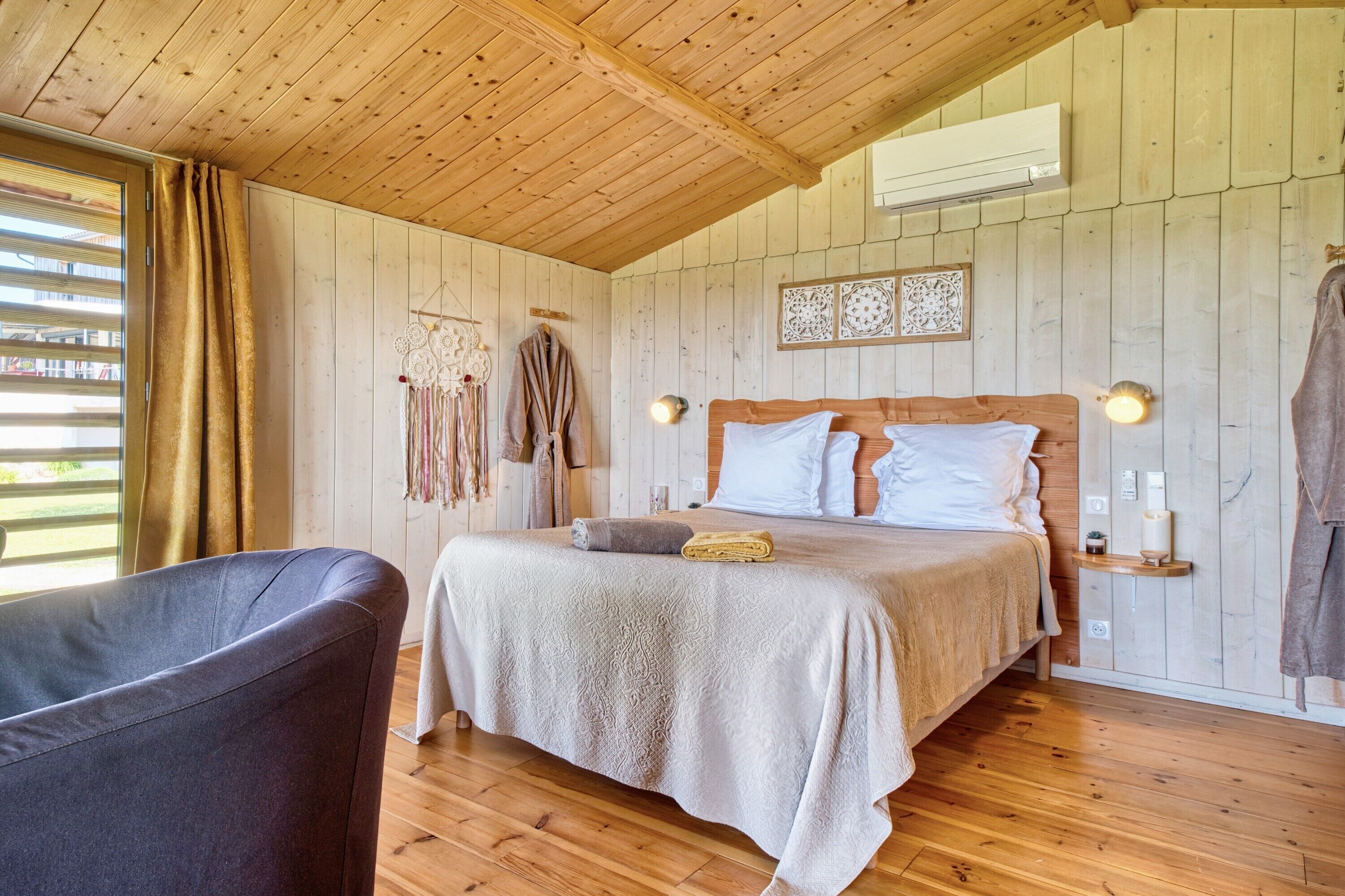 1 chambre, Wi-Fi gratuit, draps fournis