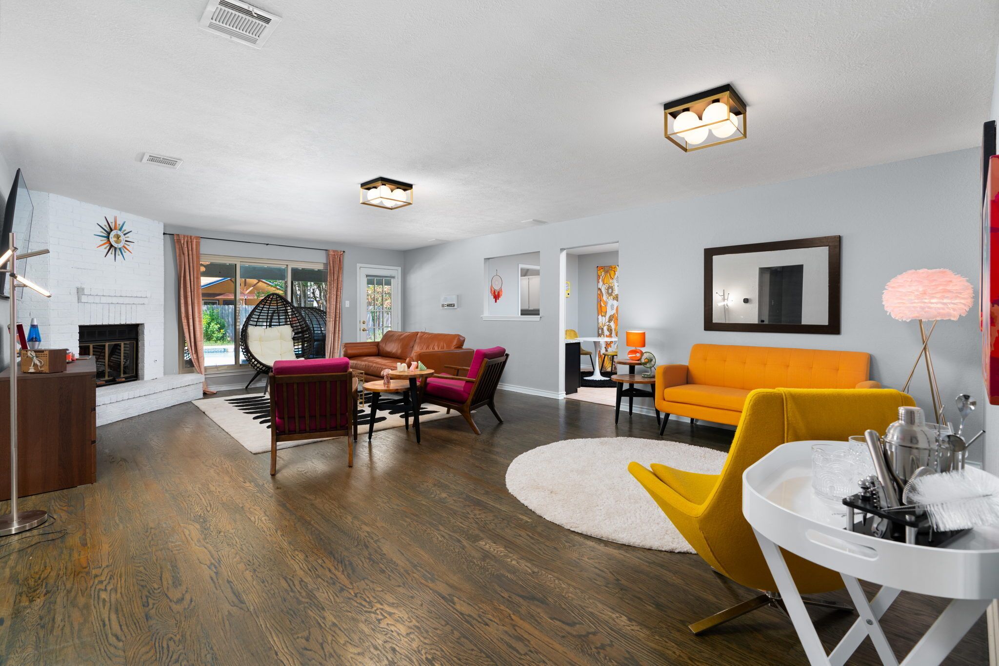 Family House, 6 Bedrooms, Non Smoking, Private Pool | Living area | 55-inch Smart TV with digital channels