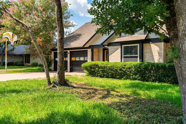 Façana frontal de l'allotjament