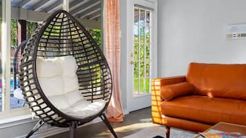 Family House, 6 Bedrooms, Non Smoking, Private Pool | Living area | 55-inch Smart TV with digital channels