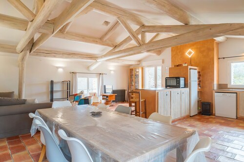 La maison "La Buisse - Grand Gite" avec vue sur la montagne, terrasse privée et Wi-Fi