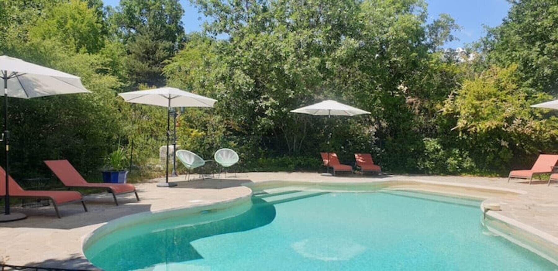 Una piscina climatizada