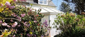 Casa de vacaciones 'Gite La Lande Cote De Granit' con terraza privada, jardín privado y Wi-Fi