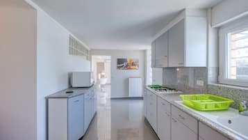 Kühlschrank, Ofen, Herdplatte, Geschirrspüler