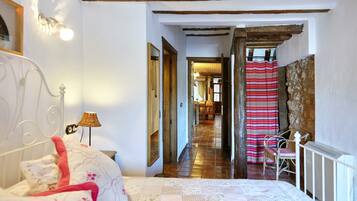 1 makuuhuone, vuodevaatteet