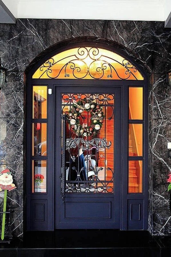 Façade de l’hébergement