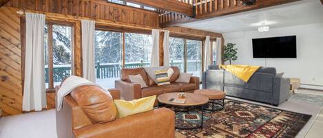 تلفزيون، مدفأة