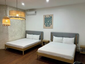 Family Quadruple Room, 2 Double Beds, Non Smoking | Soundproofing, free WiFi, bed sheets - cclim resort with pool party (Lapu-Lapu)