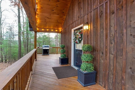 Terrace/patio. Romantic Getaway | Hot Tub, Fire Pit, Ping Pong