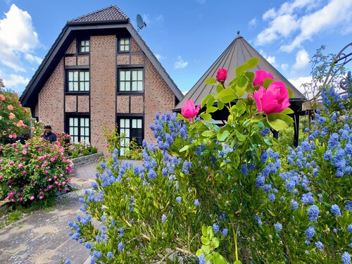 Geräumiges freistehendes Haus mit Kaminofen