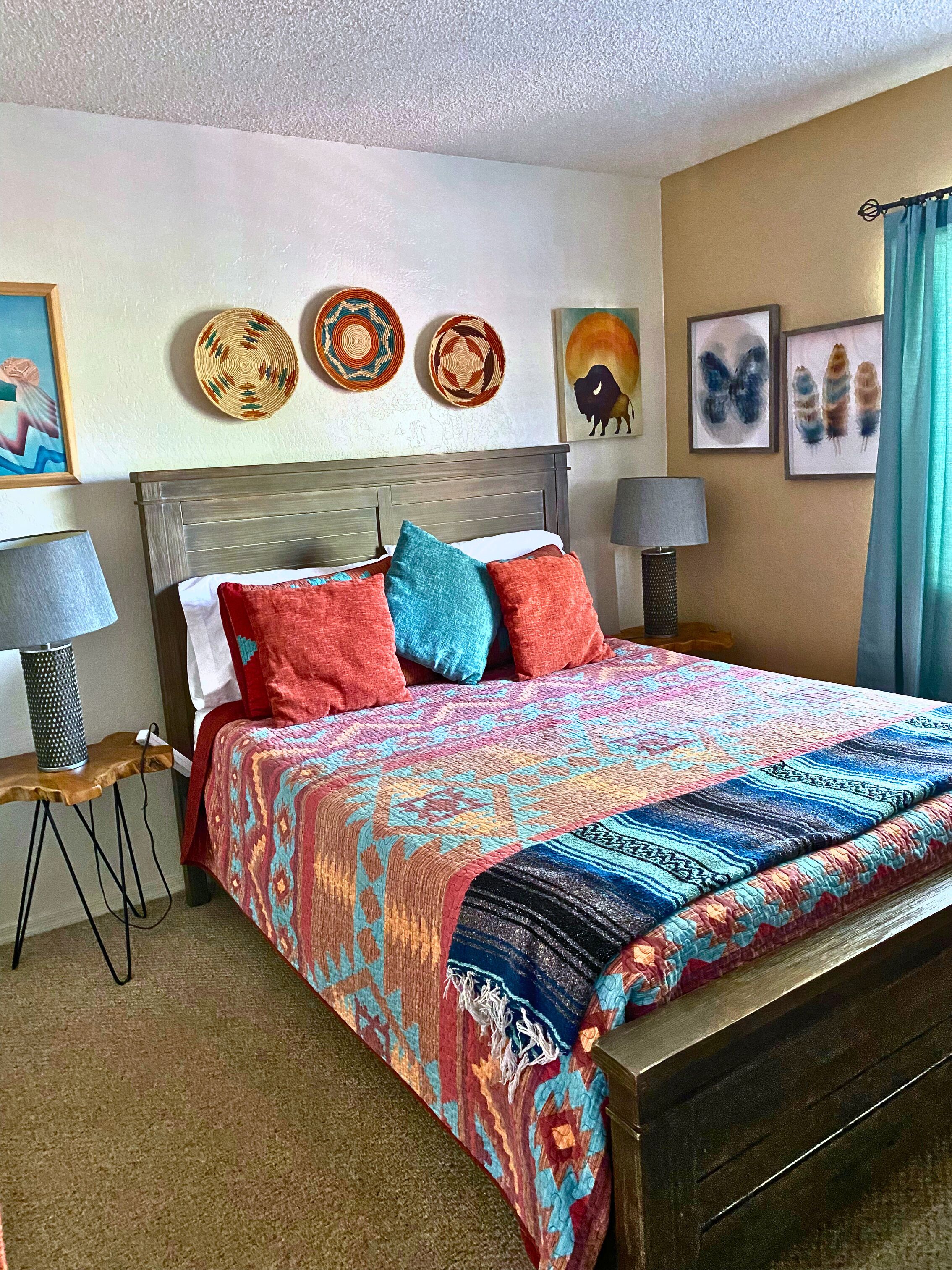 2 bedrooms, iron/ironing board, travel crib, free WiFi