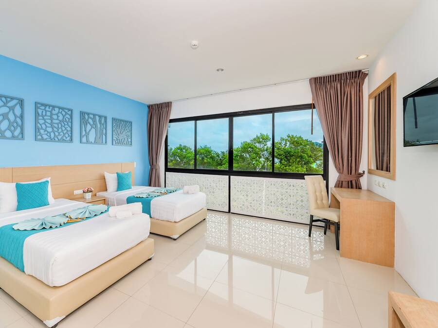 Deluxe Double or Twin Room, Ocean View | Beach/ocean view
