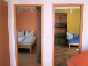 2 habitaciones y ropa de cama 